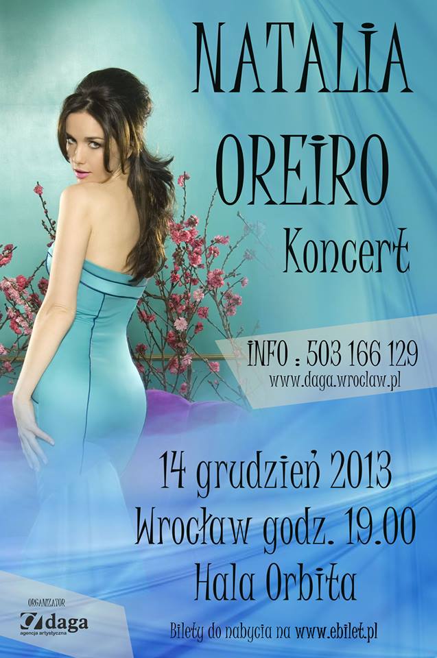Koncert Natalii Oreiro we Wrocławiu